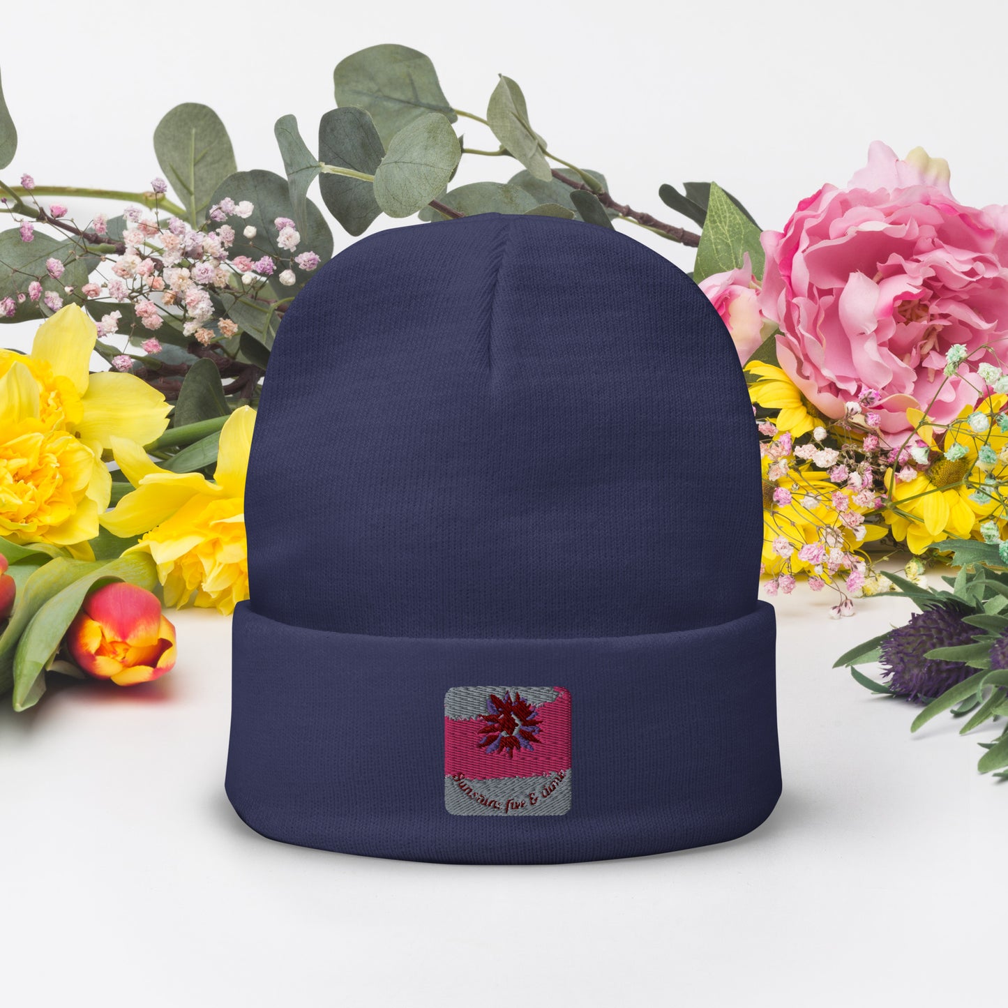 Embroidered Beanie
