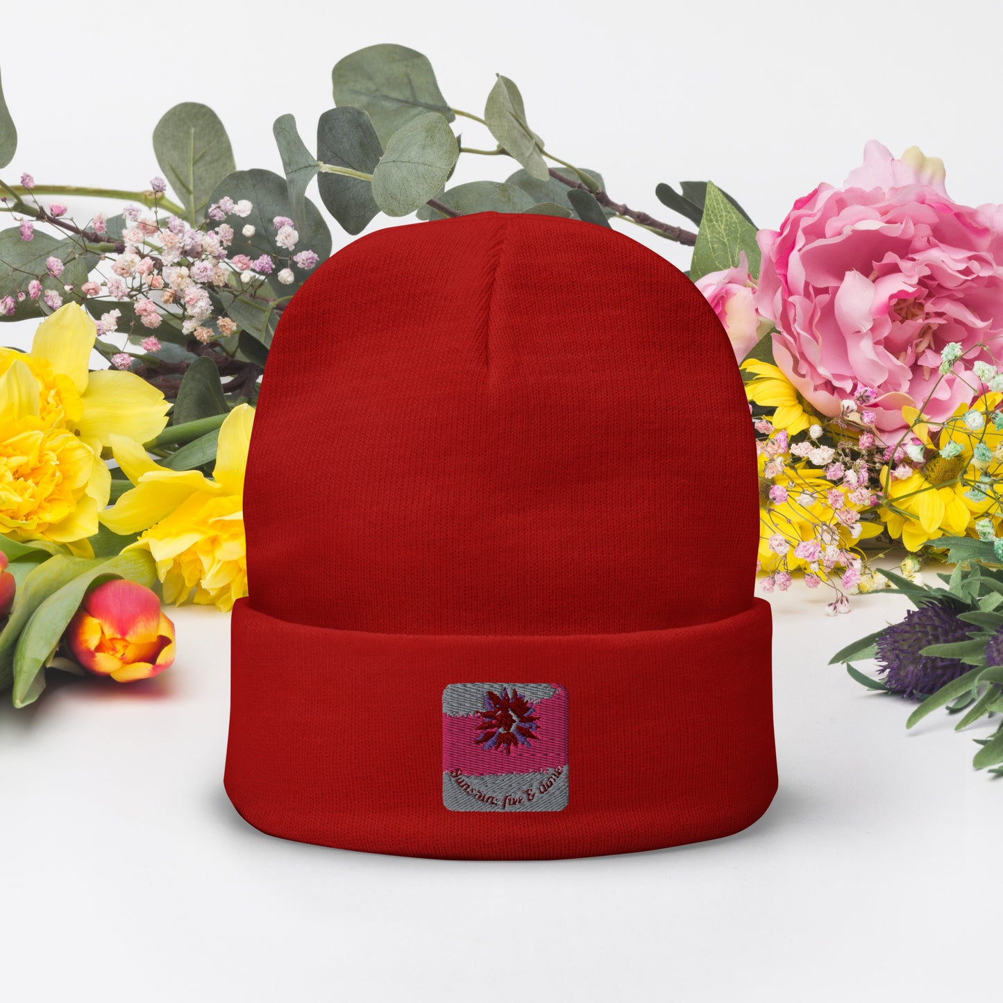 Embroidered Beanie